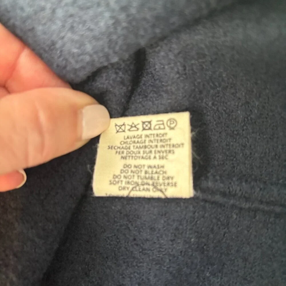 Hartford Alternative Classics Wool Jacket Blazer Coat Navy Blue XXL NWT